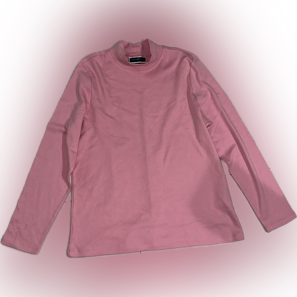 Karen Scott Soft Pink Sweater
